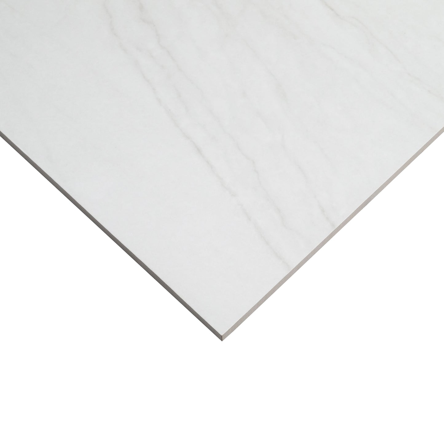 12x24 Kaya Quartzite-Look Matte Smooth Porcelain Tile Soft White