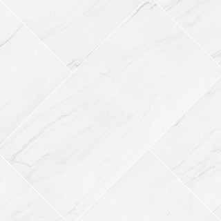 Soft White - 24x48 Kaya Quartzite-Look Matte Smooth Porcelain Tile