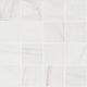 3X3 Kaya Mosaic Quartzite-Look Matte Smooth Porcelain Tile Soft White