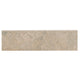 3x12 Legend Stone-Look Matte Textured Porcelain Tile Beige Sand