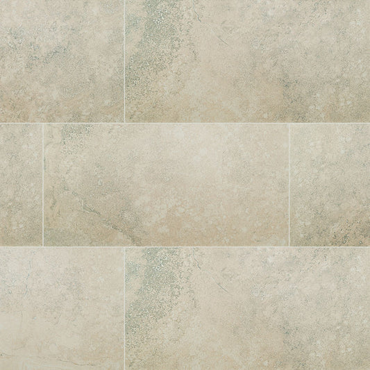 12x24 Legend Stone-Look Matte Textured Porcelain Tile Beige Sand