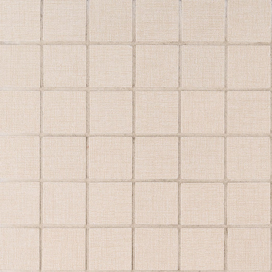 2x2 Loft Mosaic Solid-Color Matte Textured Porcelain Tile