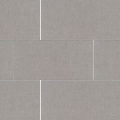 12x24 Loft Stone-Look Matte Textured Porcelain Tile Warm Grey