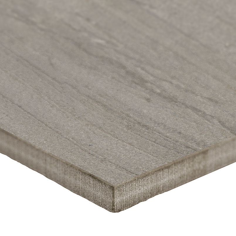 12x24 Malahari Stone-Look Lapato Textured Porcelain Tile Warm Grey