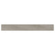 3x24 Malahari Bullnose Stone-Look Lapato Textured Porcelain Tile Warm Grey