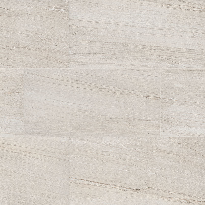 24x48 Malahari Stone-Look Lapato Textured Porcelain Tile Light Taupe