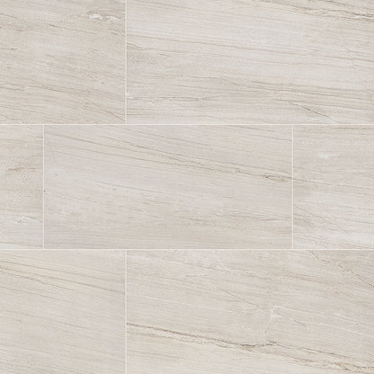 24x48 Malahari Stone-Look Lapato Textured Porcelain Tile Light Taupe