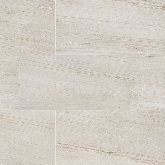 24x48 Malahari Stone-Look Lapato Textured Porcelain Tile Light Taupe
