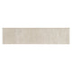 3x24 Metropolis Bullnose Stone-Look Matte Smooth Porcelain Tile Beige Cream