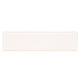 2x8 Metro Bullnose Solid-Color Glossy Smooth Ceramic Tile Soft White