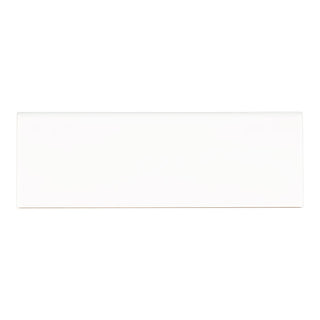 4x12 Metro Bullnose Solid-Color Glossy Smooth Ceramic Tile