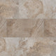 12x24 Napa Travertine-Look Matte Textured Ceramic Tile Warm Beige