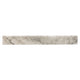 3x24 Napa Bullnose Travertine-Look Matte Textured Ceramic Tile Taupe Beige