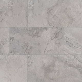 Soft Grey - 12x24 Napa Stone-Look Matte Textured Ceramic Tile