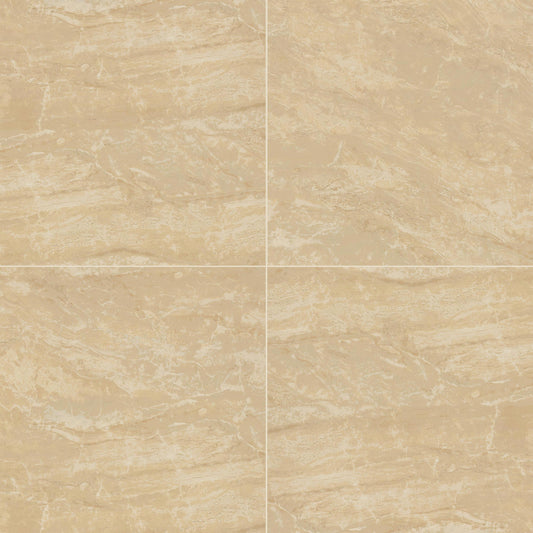 24x24 Onyx Stone-Look Matte Smooth Porcelain Tile