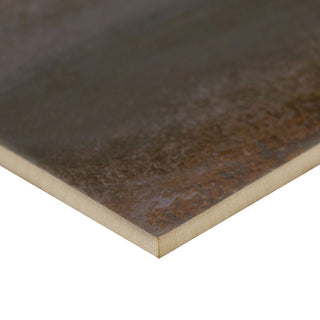 Charcoal Brown - 12x24 Oxide Concrete-Look Matte Textured Porcelain Tile