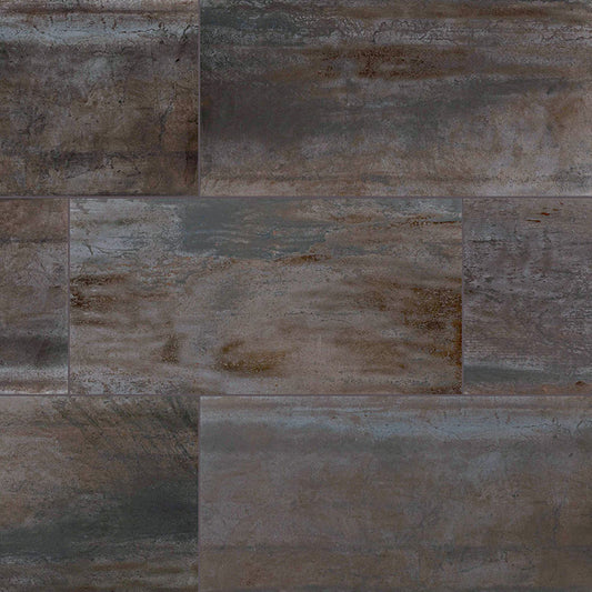 24x48 Oxide Concrete-Look Matte Textured Porcelain Tile
