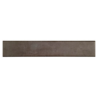 3x18 Oxide Bullnose Solid-Color Matte Smooth Porcelain Tile