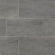 24x48 Oxide Concrete-Look Matte Textured Porcelain Tile Charcoal Grey
