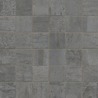 2x2 Oxide Mosaic Concrete-Look Matte Textured Porcelain Tile