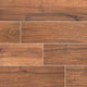 6x36 Palmetto Wood-Look Matte Smooth Porcelain Tile Warm Brown