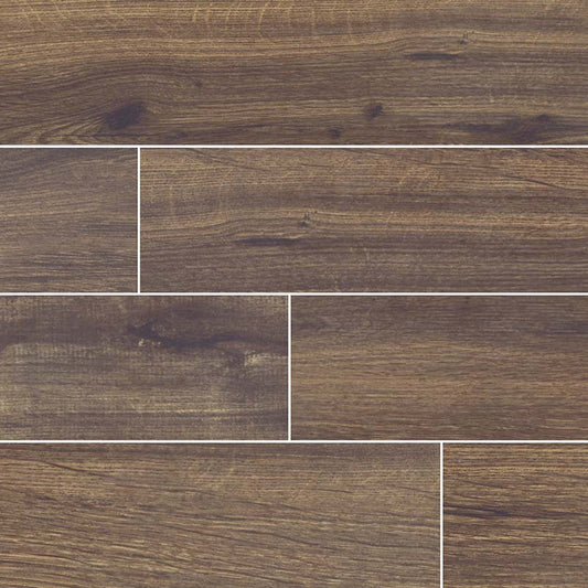 Light Beige - 6x36 Palmetto Wood-Look Matte Smooth Porcelain Tile