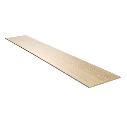 10x60 Placero Wood-Look Matte Smooth Porcelain Tile Warm Beige