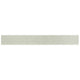 3x24 Praia Bullnose Marble-Look Polished Smooth Porcelain Tile Soft Gray