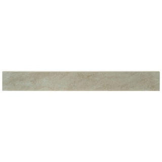 3x24 Praia Bullnose Stone-Look Matte Smooth Porcelain Tile