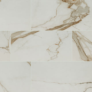 12x24 Regallo Orange Vein Stone-Look Matte Smooth Porcelain Tile