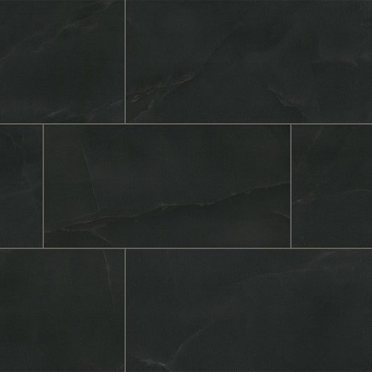 24x48 Regallo White Vein Marble-Look Matte Smooth Porcelain Tile