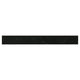 3x24 Regallo White Vein Bullnose Marble-Look Polished Smooth Porcelain Tile Deep Black
