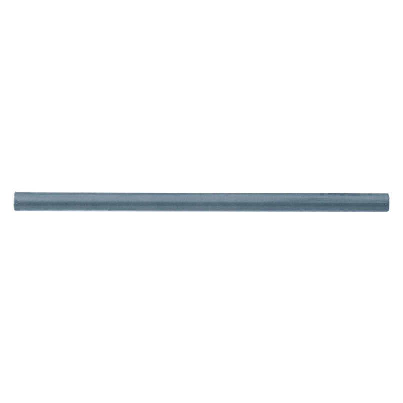 5/8x12 Renzo Patterned Solid-Color Glossy Textured Ceramic Tile Light Blue