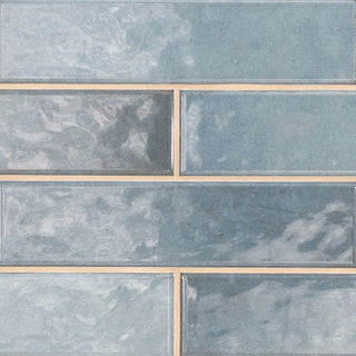 3x12 Renzo Patterned Natural-Look Glossy Textured Ceramic Tile