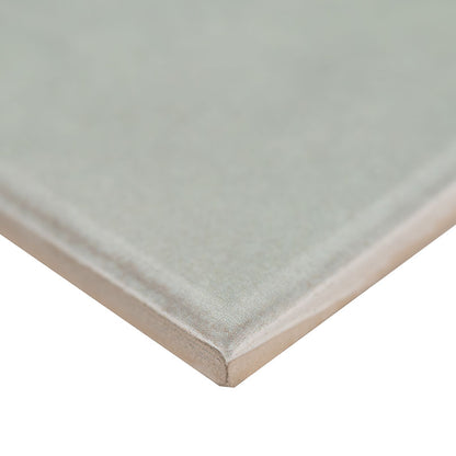 3x12 Renzo Patterned Natural-Look Glossy Textured Ceramic Tile Light Green