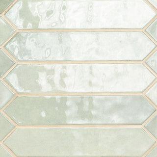 2.5x13 Renzo Picket Patterned Natural-Look Glossy Textured Ceramic Tile