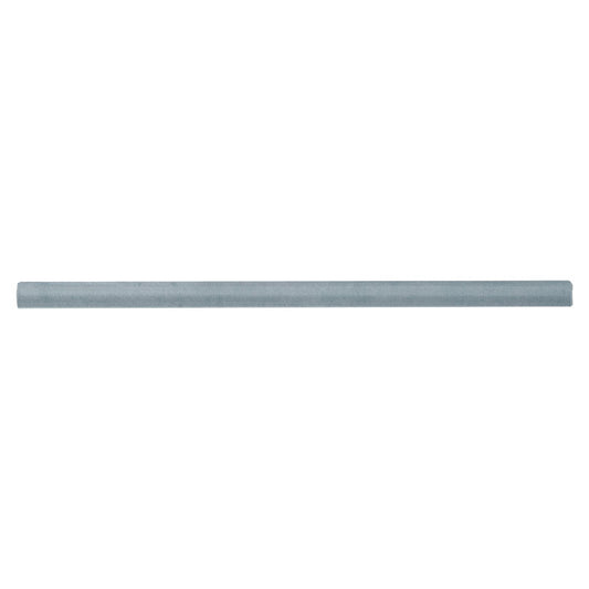 5/8x12 Renzo Patterned Solid-Color Glossy Textured Ceramic Tile Gray Blue