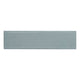 3x12 Renzo Patterned Solid-Color Glossy Textured Ceramic Tile Gray Blue