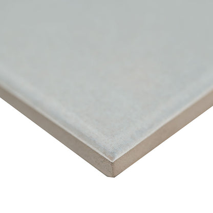 3x12 Renzo Patterned Natural-Look Glossy Textured Ceramic Tile Gray Blue