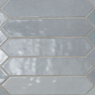 2.5x13 Renzo Picket Patterned Natural-Look Glossy Textured Ceramic Tile