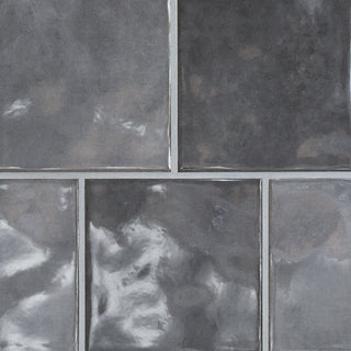 5x5 Renzo Patterned Natural-Look Glossy Textured Ceramic Tile