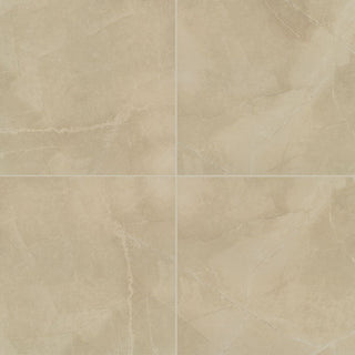 Beige Sand - 24x24 Sande Stone-Look Matte Smooth Porcelain Tile