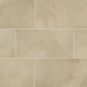 24x48 Sande Stone-Look Matte Smooth Porcelain Tile Beige Sand