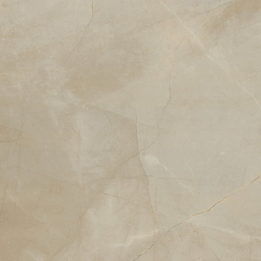 48x48 Sande Stone-Look Matte Smooth Porcelain Tile Beige Sand