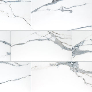 24x48 Savoy Marble-Look Matte Smooth Porcelain Tile