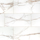 12x24 Savoy Marble-Look Matte Smooth Porcelain Tile Beige White