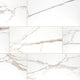 24x48 Savoy Marble-Look Matte Smooth Porcelain Tile Beige White