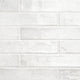 2x10 Stella Mosaic Stone-Look Glossy Smooth Ceramic Tile Frost White