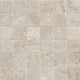 2x2 Traktion Stowe Mosaic Slate-Look Matte Textured Porcelain Tile Sand Beige