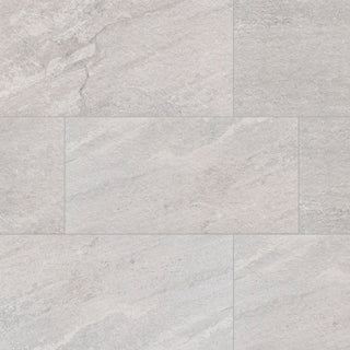 15x30 Traktion Stowe Slate-Look Matte Textured Porcelain Tile